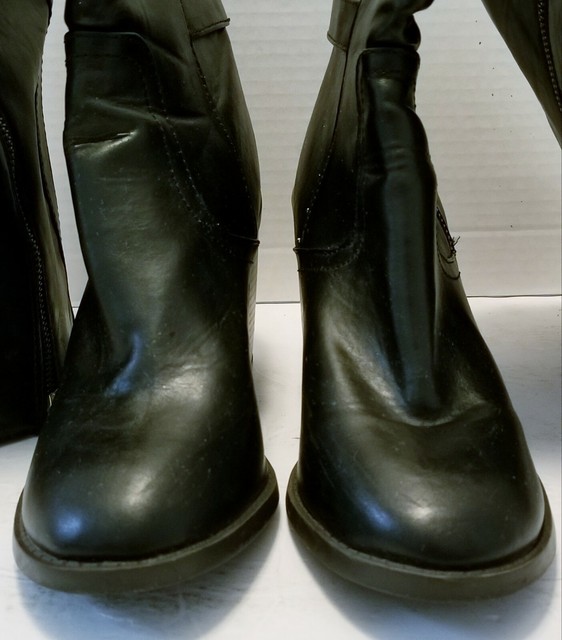 Womens Kohl's rn73277 Knee High. Buckle Botton Fashion Boots zippered