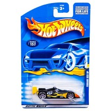 Hot Wheels #157 Ferrari 333sp Black #17 PR5 Wheels 2001 New On Card