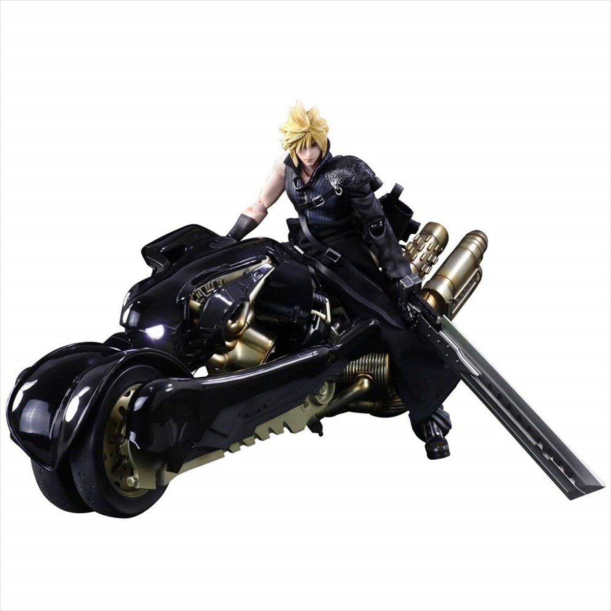 CLOUD&FENRIR 限定フィギュア Final Fantasy VII Advent Children Play Arts Kai- Cloud