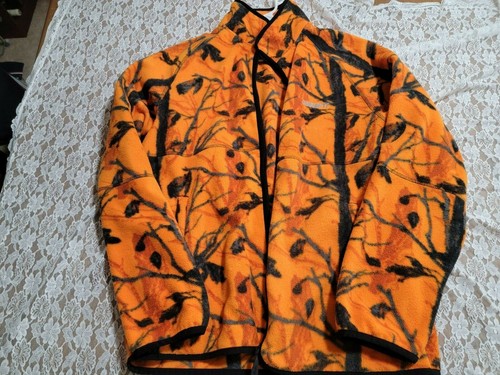 Carhartt Orange Hunting Pattern Fleece 