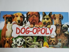 Dog-opoly A Tail-Wagging Monopoly Property Trading Board Game Pre-owned Complete
