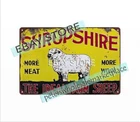 Shropshire Sheep Farm Livestock more meat wool metal tin sign plaque wall art