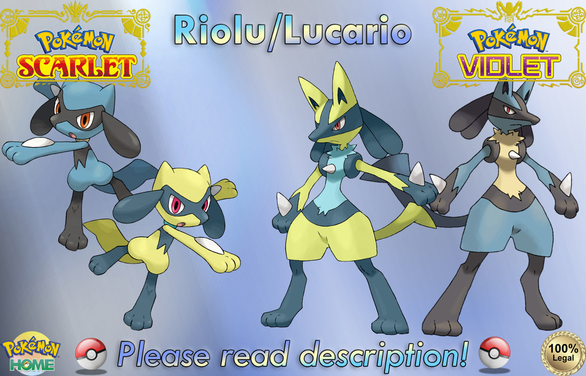 How to Get a Free Shiny Lucario in Pokemon Scarlet & Violet