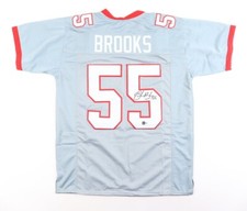 Derrick Brooks Signed Tampa Bay Buccaneers Jersey (Beckett) Hall of Famer 2014