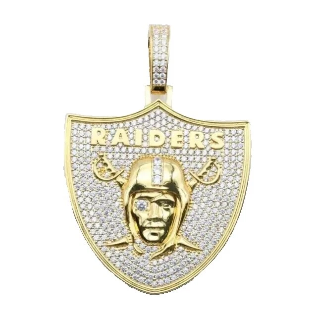 Collares y colgantes de diamante de plata de ley para hombres