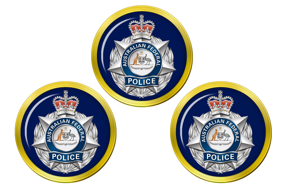 Australian Federal Police Golf Ball Markers