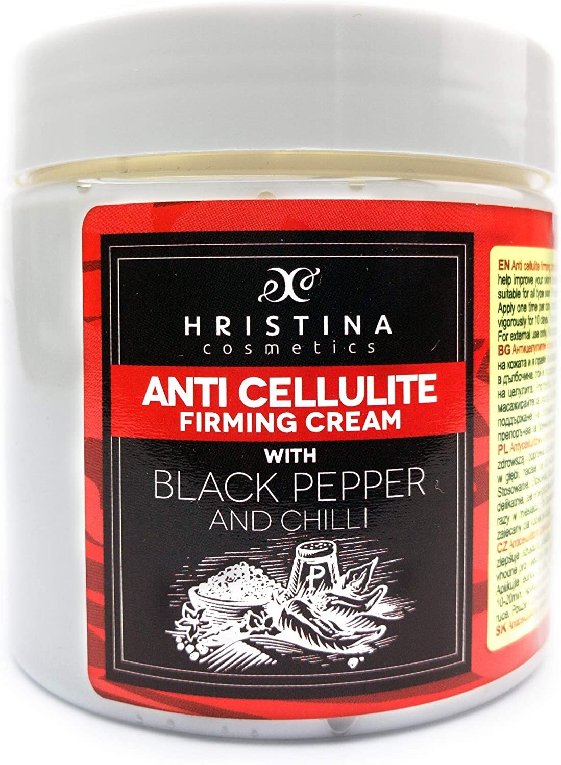 Crème anti cellulite formule active gel lissant jambes et ventre fermes