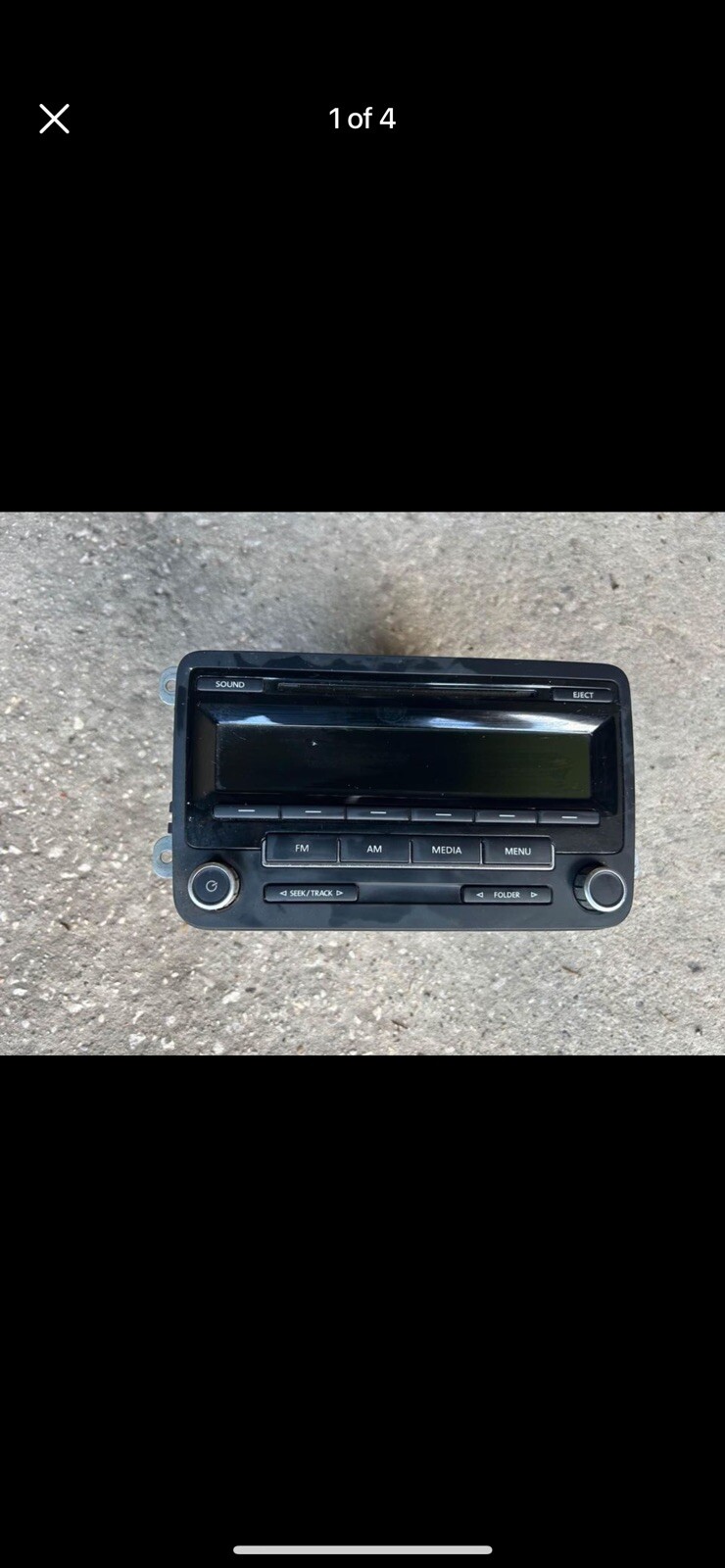 2011-2014 Volkswagen VW Jetta OEM Radio CD Player 1k0035164d 