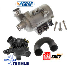 Electric Water Pump W Bolts Thermostat Hose Kit Oe Spec For Bmw 1 3 5 X Z 06-13