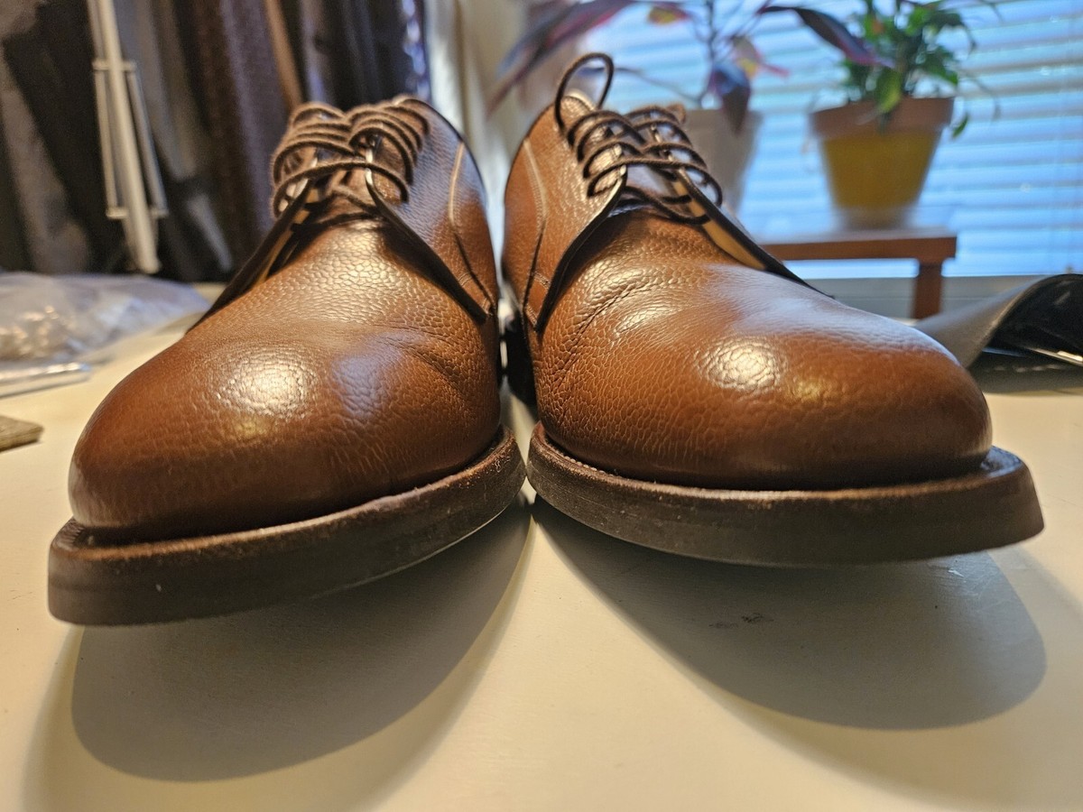 Mens Rare Charles Tyrwhitt Pebble Grain Danite Rubber Sole Oxford Shoes 11.5 View 3