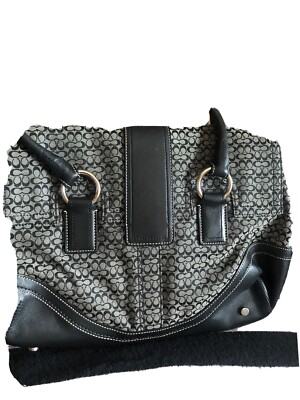 バッグ Coach Signature Soho Satchel Bag Coach Soho Satchel Bag | eBay