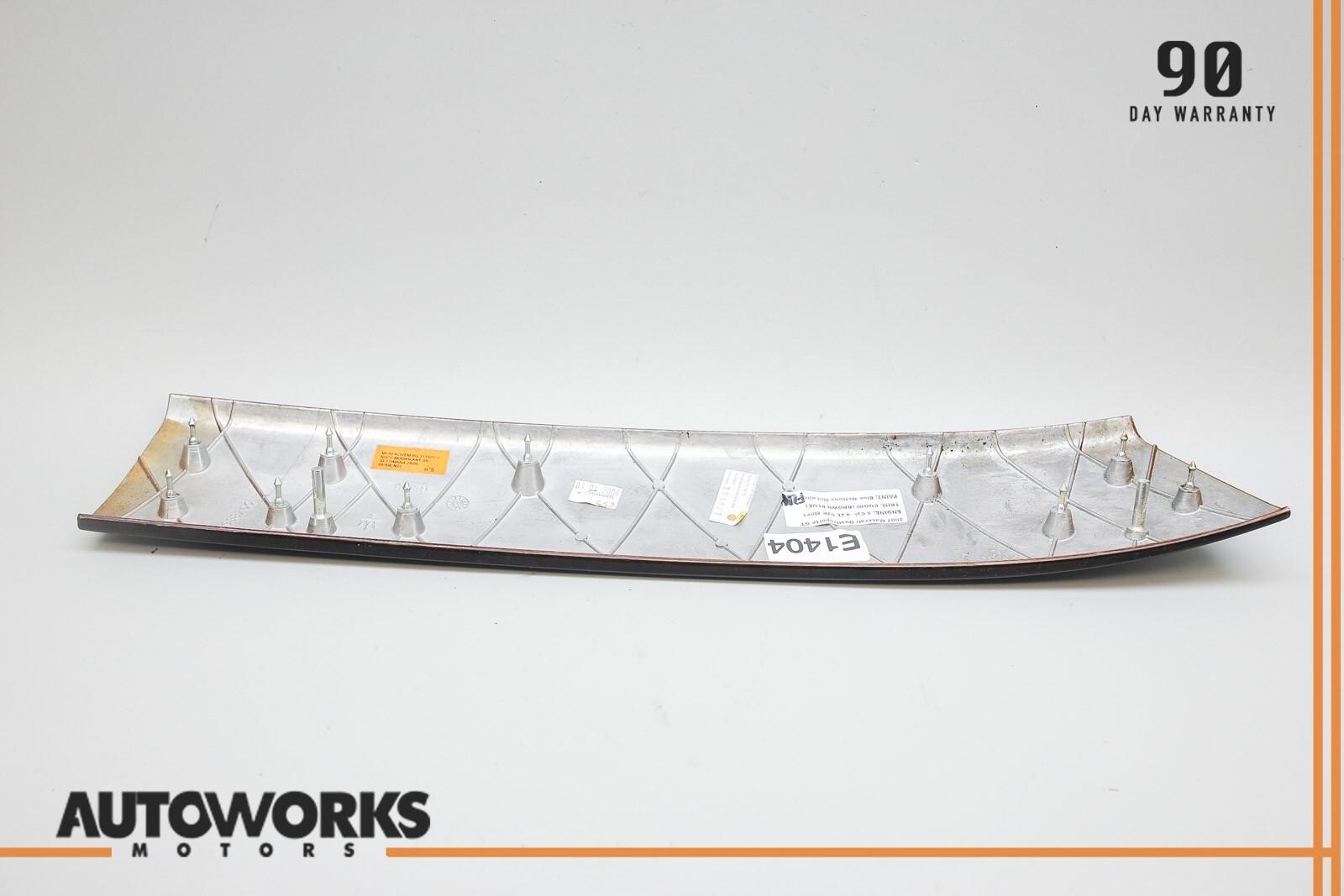 03-13 Maserati Quattroporte M139 Front Left Driver Side Door Panel Trim Wood OEM
