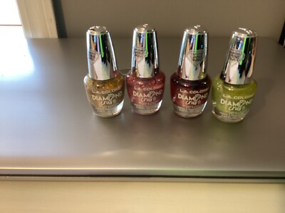 L.A. Colors Diamond Crush Nail Polish you pick your color