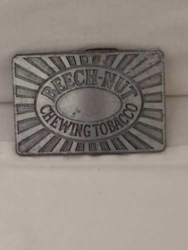 Vintage Beech Nut Chewing Tobacco Belt Buckle