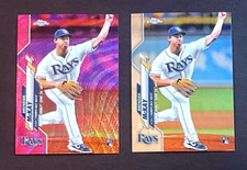 2020 Topps Chrome Brendan McKay RC #U-52 Pink Refractor plus Base Chrome- NM