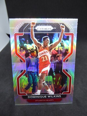 Dominique Wilkins - 2021-22 Panini Prizm Basketball - Silver Prizm #252