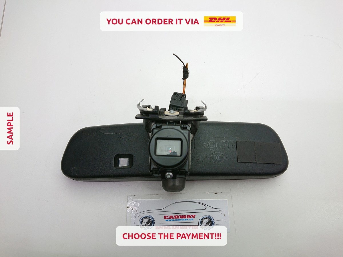 ✓✓✓BMW REAR VIEW MIRROR EC LED FLA 6699178 51166699178 6992178 