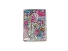 Glitter Paisley Pattern Printed Double Compact Mirror  Great Gift Idea 