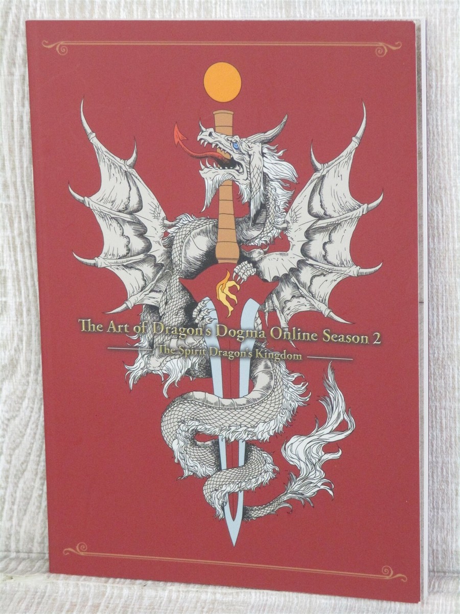 DRAGON'S DOGMA ONLINE Season 2 Art Works Fan Book 2016 PS4 Japan
