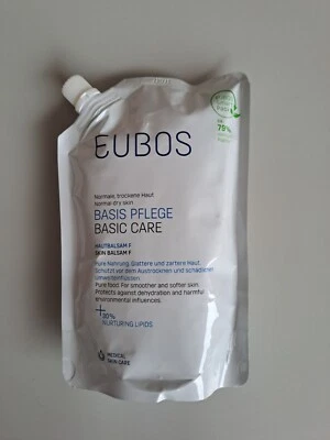 EUBOS Basis Pflege Hautbalsam F 400ml PZN 06989265 | MHD 01/2026 |