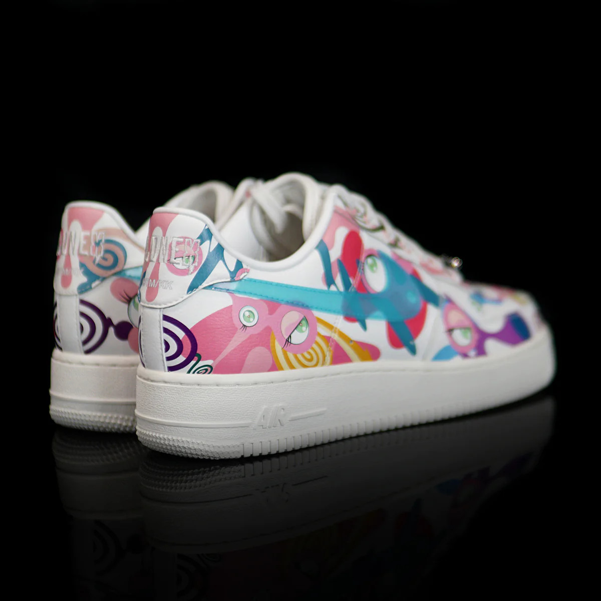 Nike Air Force 1 Low x RTFKT CloneX x Takashi Murakami DNA Drip Sizes Available image 4