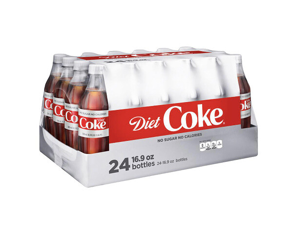 Diet Coke Soda 24 Pack Coca Cola Large 16.9oz/bottle Brand New Ships