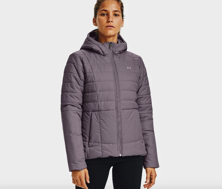 NWT$130 Under Armour Women Storm Insulated Jacket 1342813 Purple Size XS