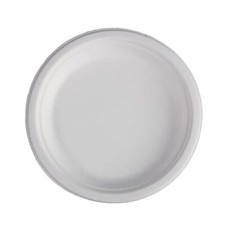 Compostable Bagasse Plates Fiesta Green Round 179mm (Pack of 50)