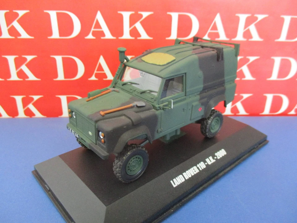 Die cast 1/43 Modellino Auto Land Rover 110 British Army United Kingdom 2000 - Immagine 2 di 3