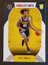 2020 Hoops #235 Zeke Nnaji RC NUGGETS Rookie Basketball card NM/MT