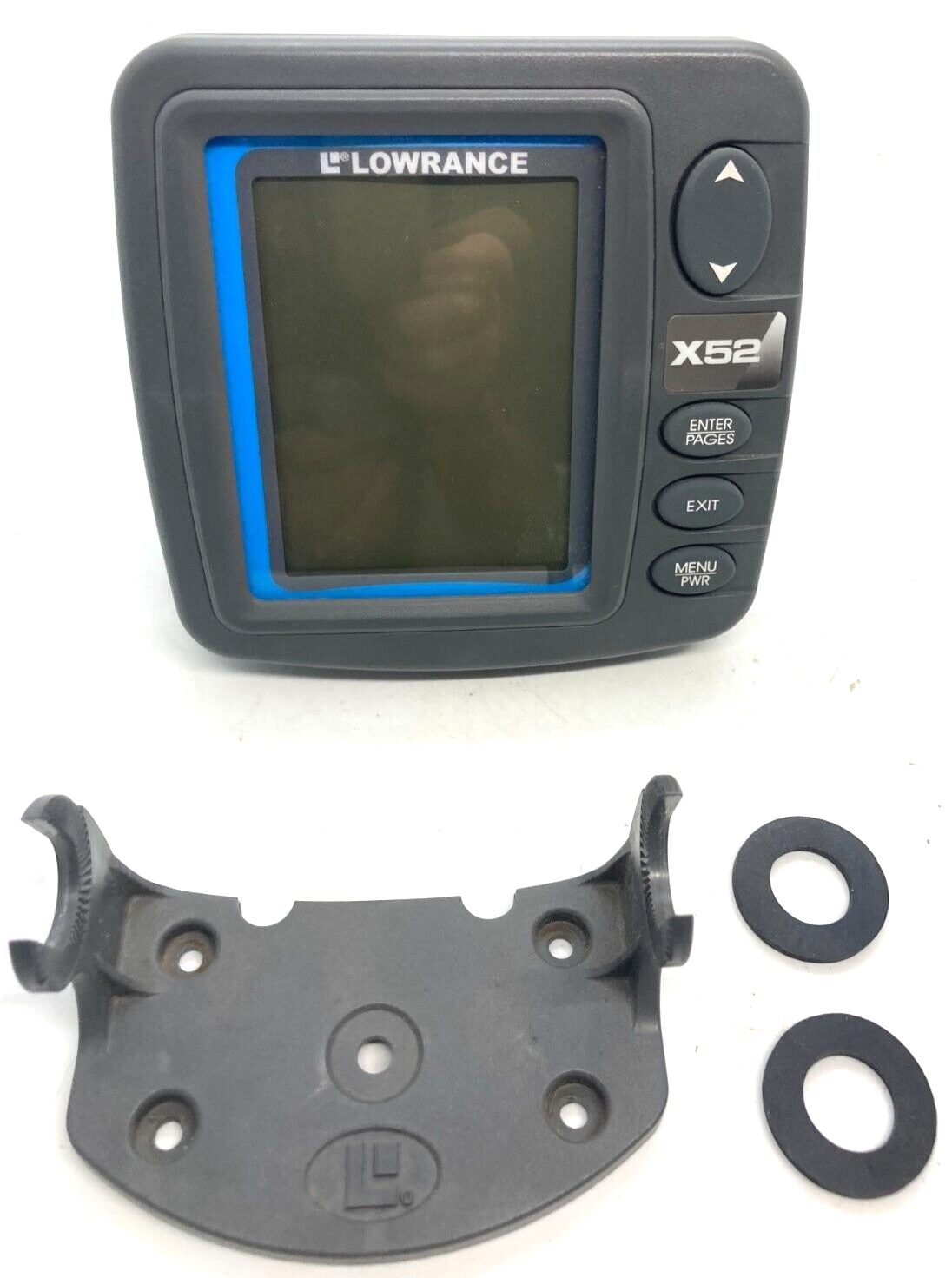 Lowrance X52 Fish Depth Finder MAIN HEAD UNIT ONLY UNTESTED eBay