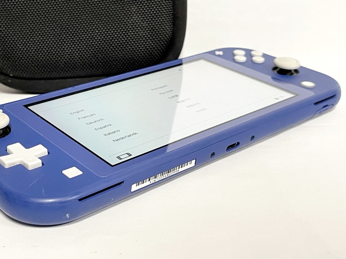 Nintendo Switch Lite Handheld Purple/Blue Console 32GB Charger