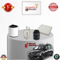 Kit Wartungssatz Filter Skoda Roomster 1.2 TSI 77KW 105CV Ab 2011