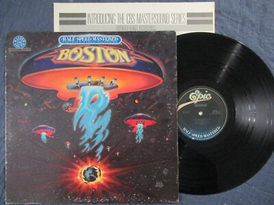 BOSTON same / HALF-SPEED MASTERED LP USA 1980 CBS EPIC HE 34188