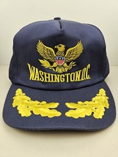 Vintage Washington DC USA Capital Trucker Hat Snapback Dad Cap