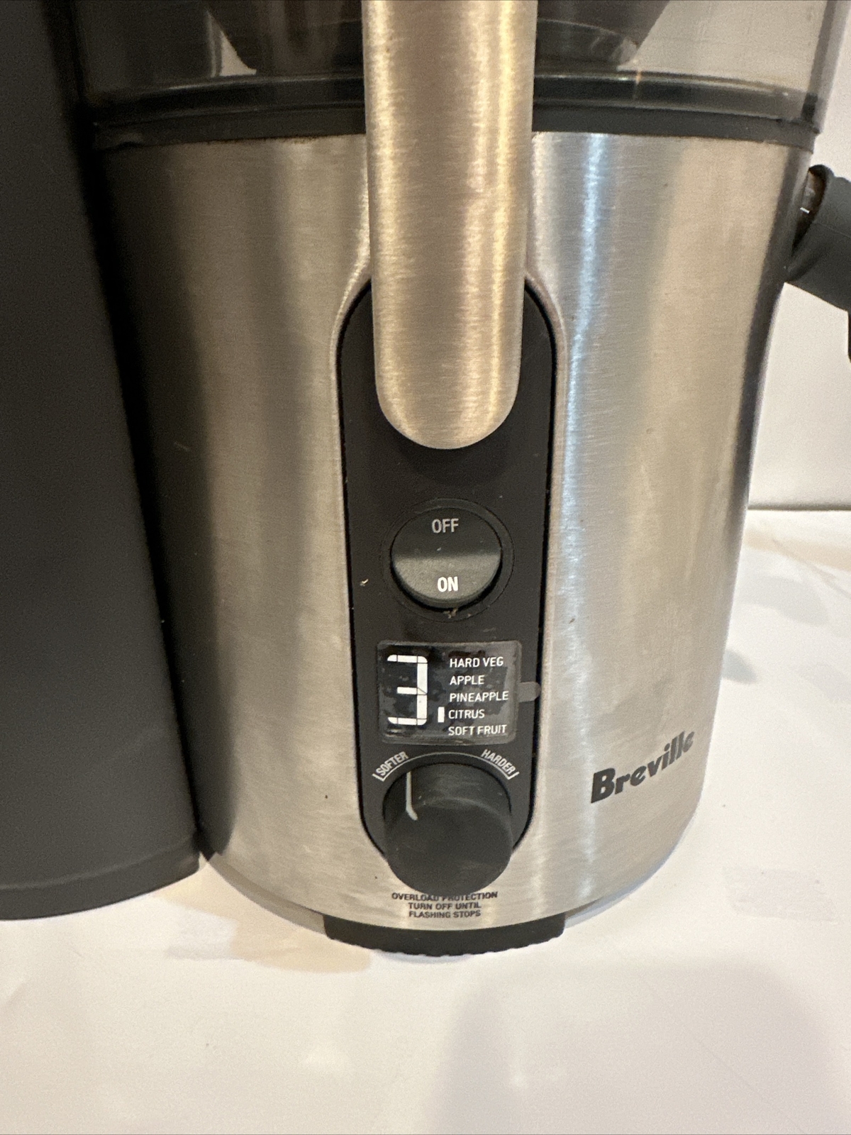 Breville BJE510XL Juice Fountain MultiSpeed 900 Watt Juicer / Tested