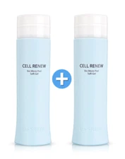 the Saem Cell Renew Bio Micro Peel Soft Gel 160ml x 2pcs K-Beauty