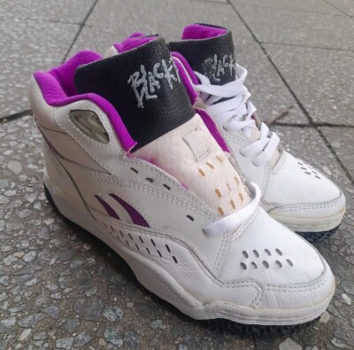 Vintage Reebok Blacktop Hi Top Basketbsll Wmns 37.5  Rare Deadstock