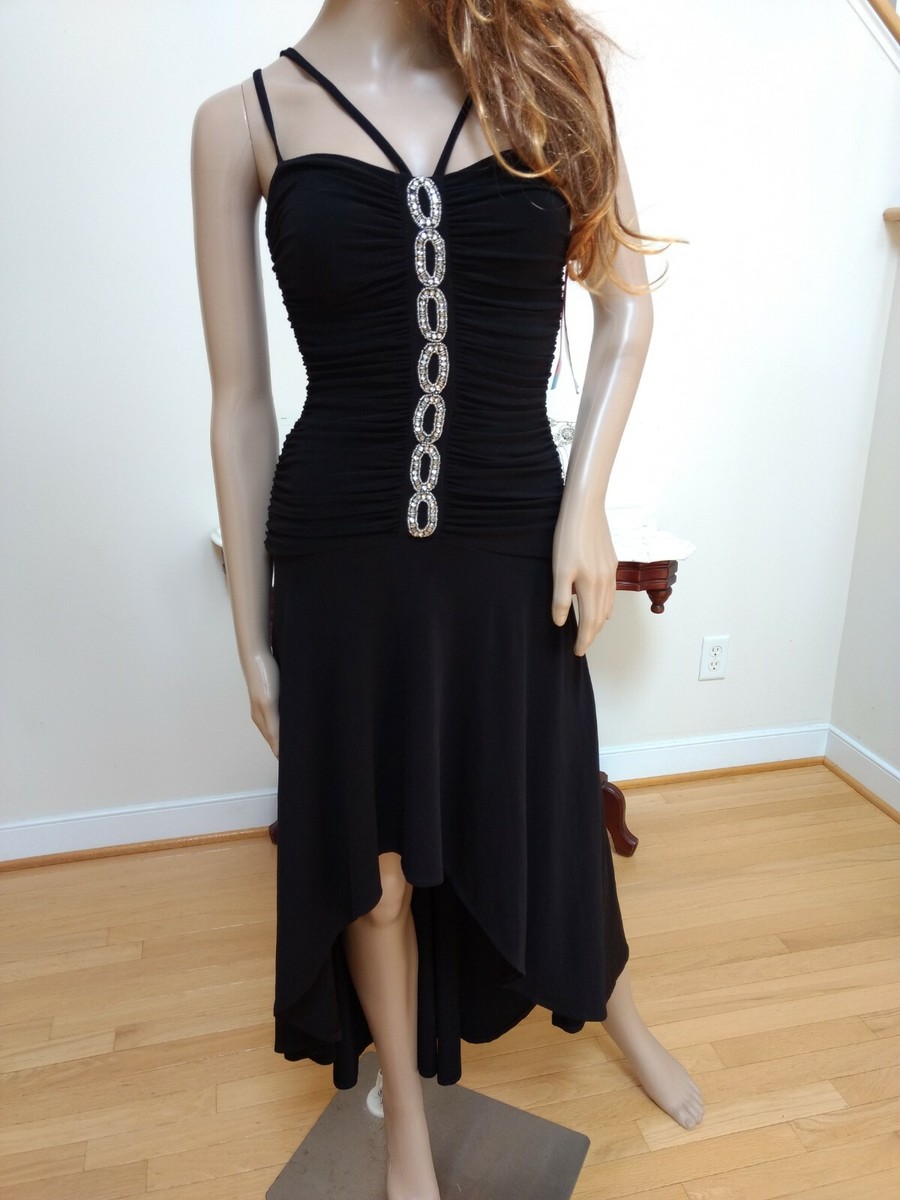 open lace back dress Morgan & Co 13290 Long Formal Sequin Prom Dress – The Dress Outlet main image 1