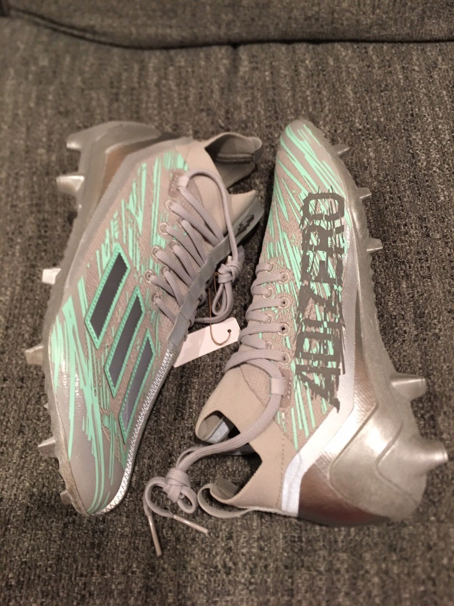 Adidas Adizero Primeknit Flash Metallic Silver Football Cleats