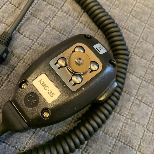 Micrófono de mano con cable de radio móvil bidireccional con soporte para Kenwood KMC-35 - Imagen 3 de 5