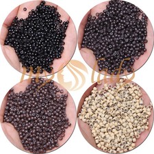 MY-LADY Silicone Lined Nano Rings Micro Beads Hair Extensions 3 2 1.4mm 600PCS M
