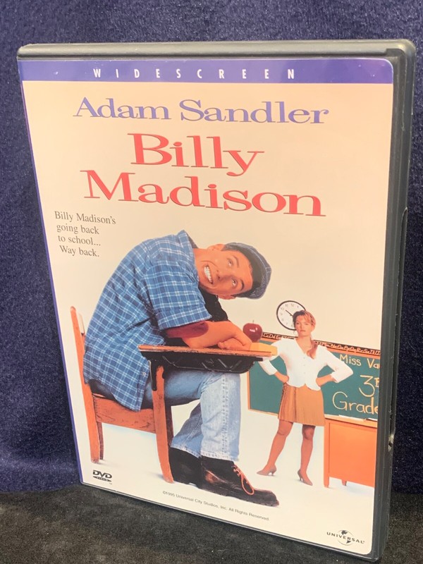 BILLY MADISON (DVD, 1995)  *Adam Sandler; Bridgette Wilson