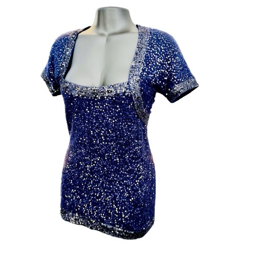 Donna Karan New York Women's Black Embroidered Sequin Jewel Neck Dress Size 6 | eBay Donna Karan New York Women's Black Embroidered Sequin Jewel Neck Dress Size 6 | eBay