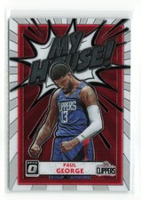 PAUL GEORGE #11 2020-21 OPTIC CLIPPERS MY HOUSE