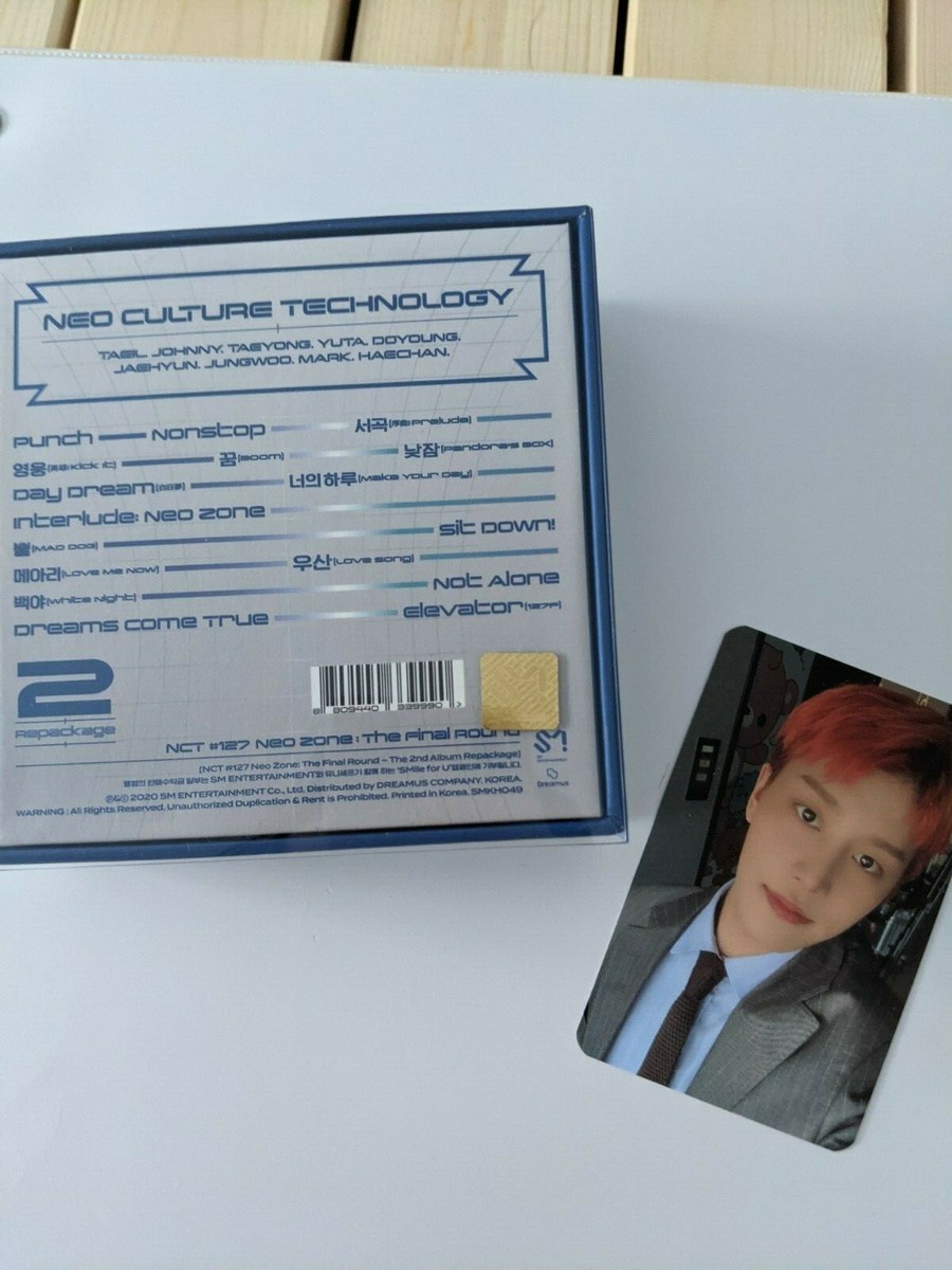 NCT 127 OFFICIAL NEO ZONE PUNCH KIHNO ALBUM + PHOTOCARD TAIL | eBay