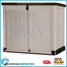 Wheelie Bin Storage Box Garden Outdoor Patio Shed EXTRA LARGE 1200 L/42 cu. ft.
