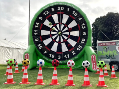 Klettball | Klettbälle | Klett für FußballDart | Dartscheibe | Fußball