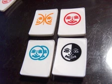 UPICK * CURVED Rummikub JOKER  Tiles White Replacement Game Pieces  2018 Jokers