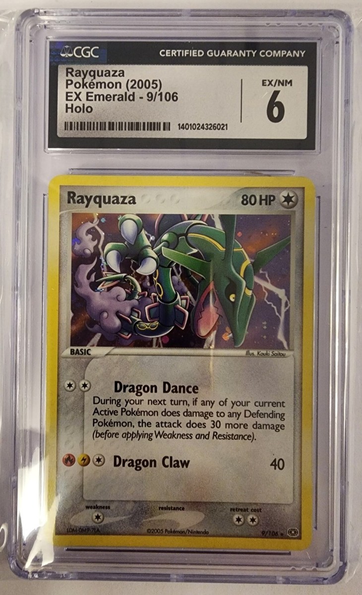 ポケモンカードゲーム Rayquaza EX Emerald [Reverse Holo]9/106